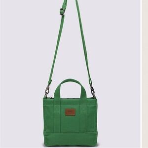 Vans lil perg Green Canvas Crossbody Bag